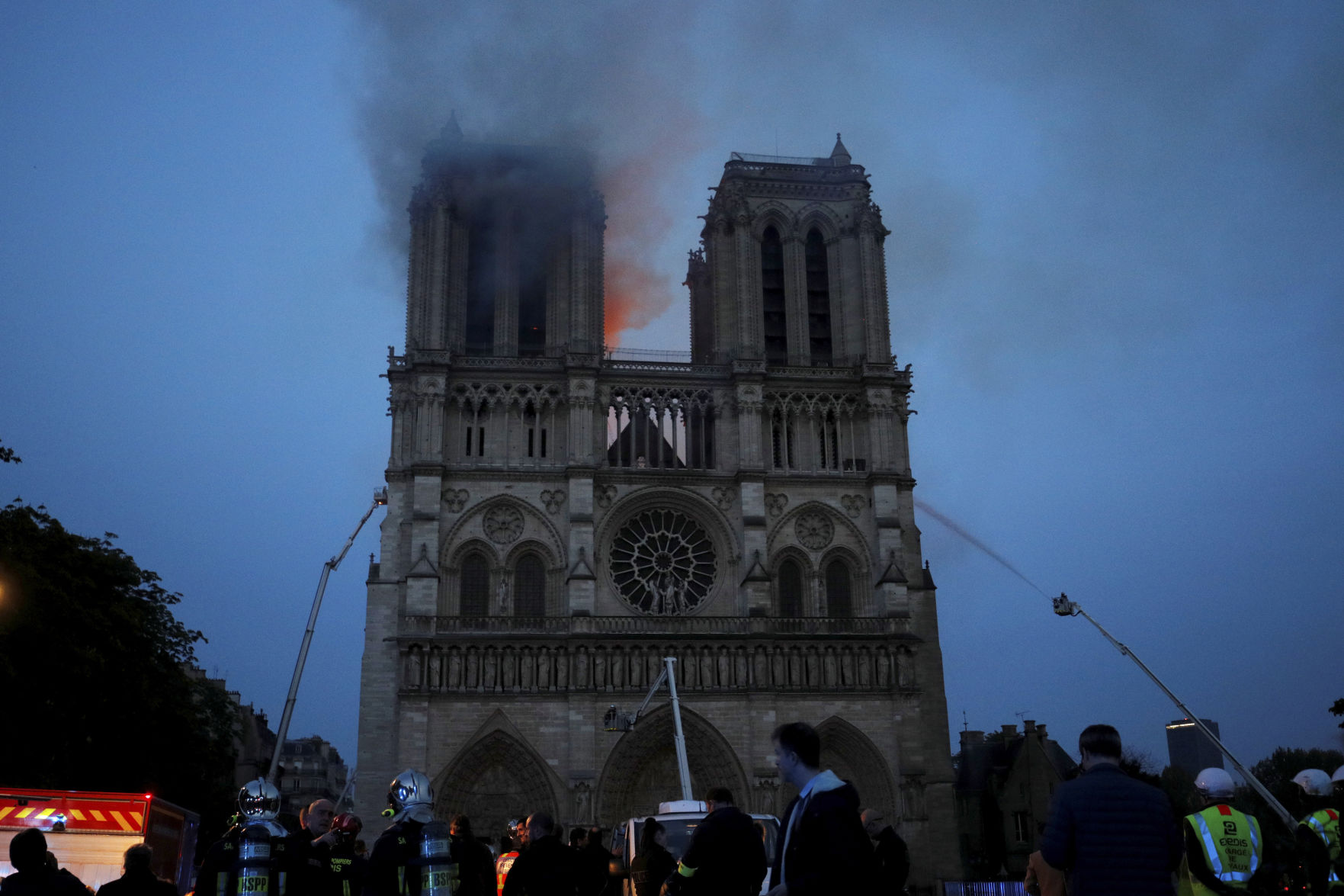France Notre Dame Fire